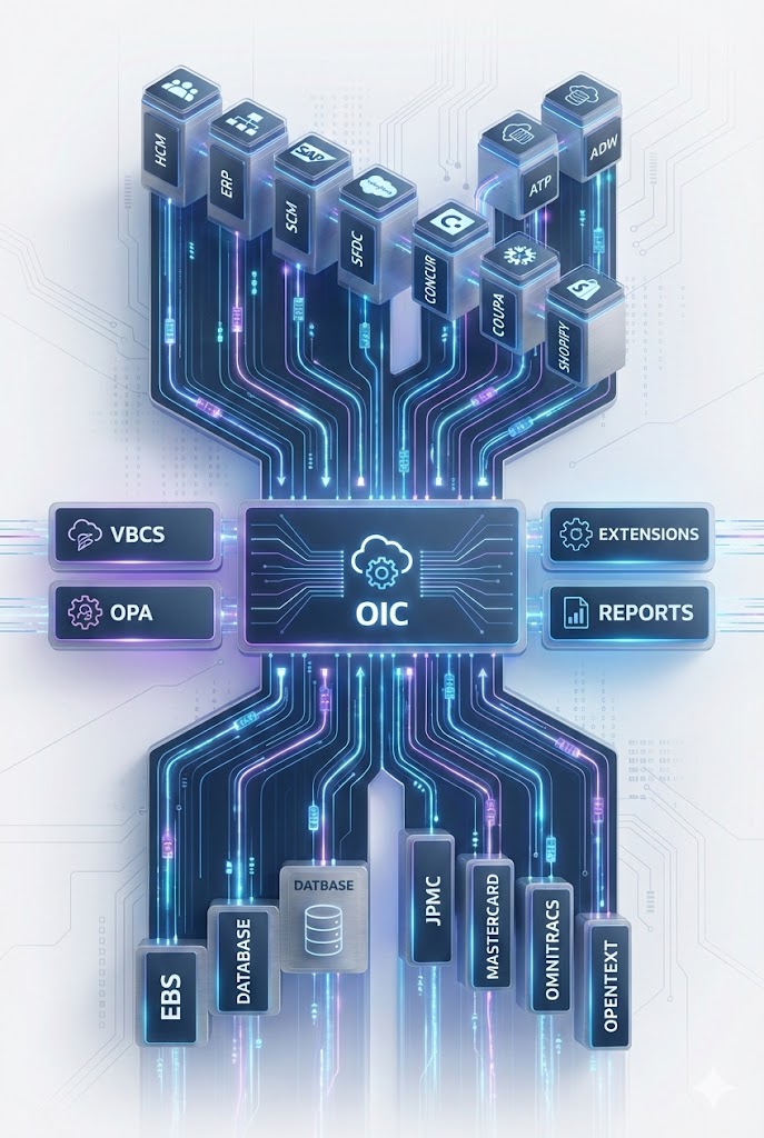 IntSphere Oracle Integration Architecture - Systems Integration Hub
